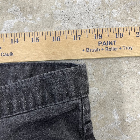 Dearborn Denim Jeans Mens 35 Black Pants USA Straight Stretch Fits 35x31 - Picture 8 of 15